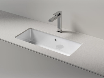 GEA 75 - Rectangular undermount washbasin by Edoné by Agorà - view 2